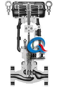 HLC小口徑籠式單座調節(jié)閥（結構圖）